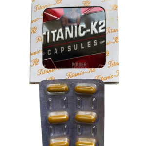 titanic k2 power booster capsule for men (6 each)